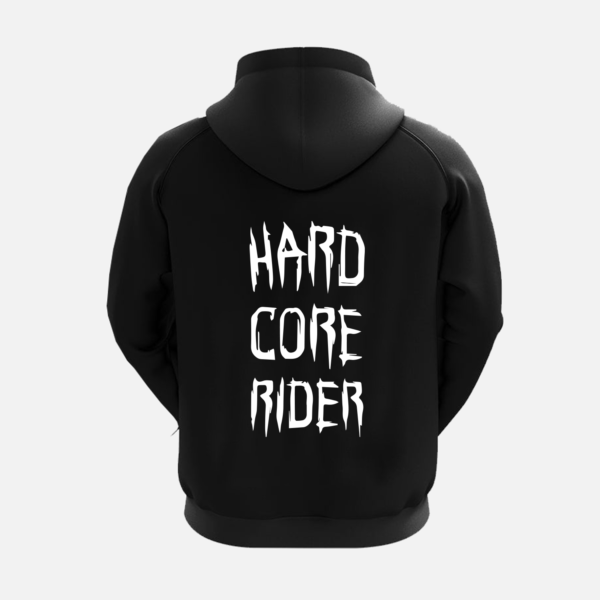 hard core rider hoodie